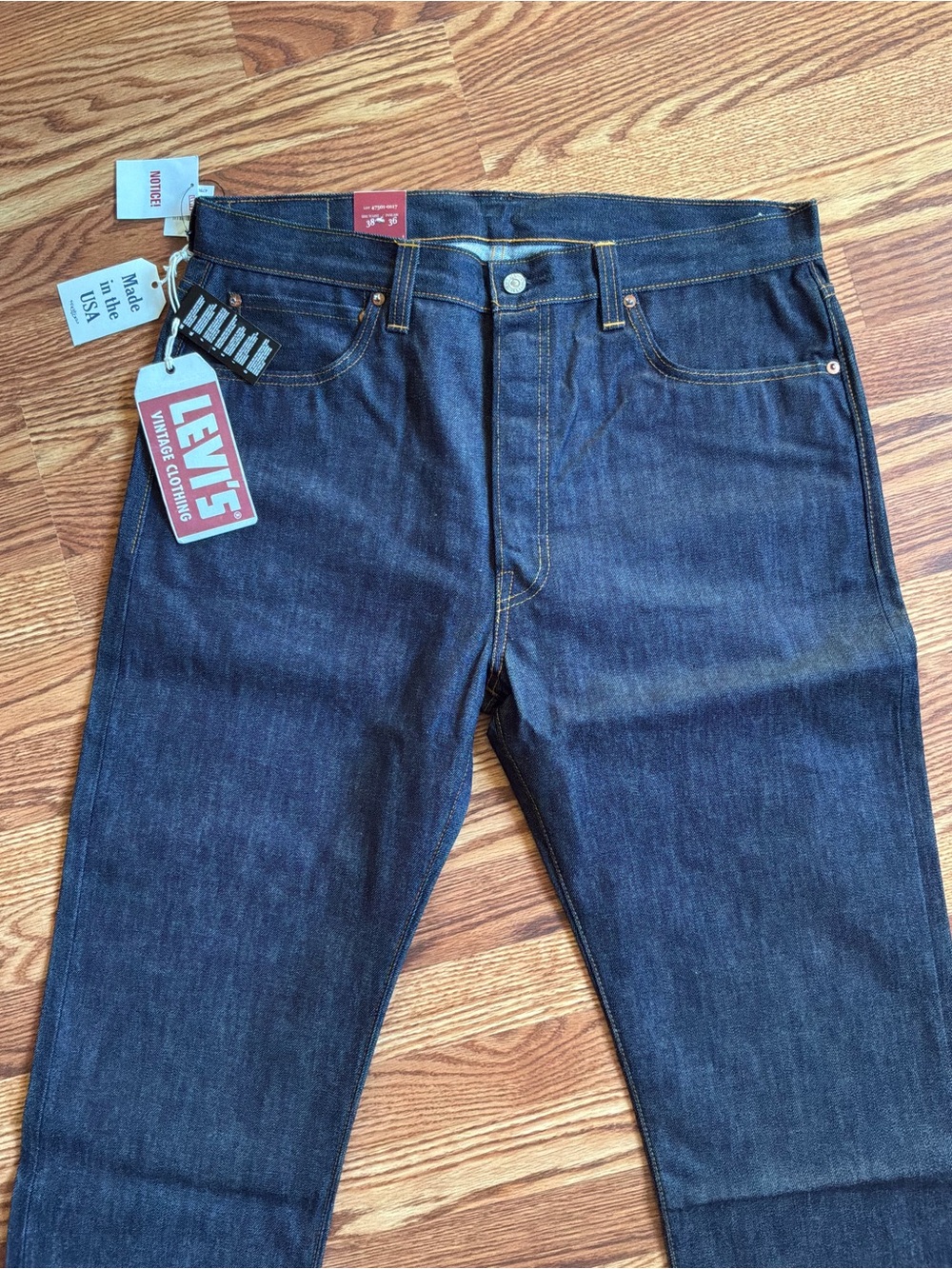 Levi's Vintage Clothing 501xx LVC 1947 Jeans Made in USA
